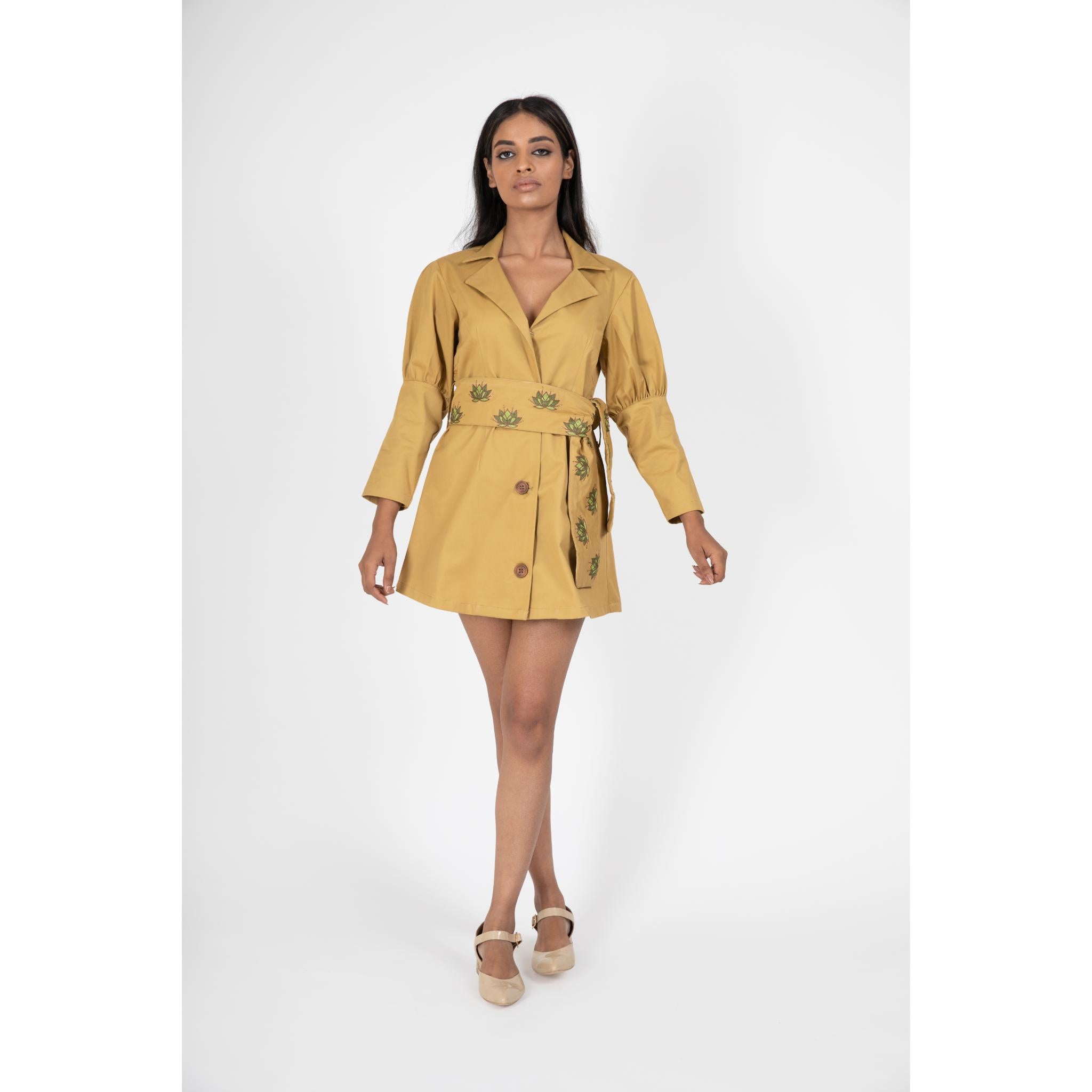 New Born Fawn blazer dress