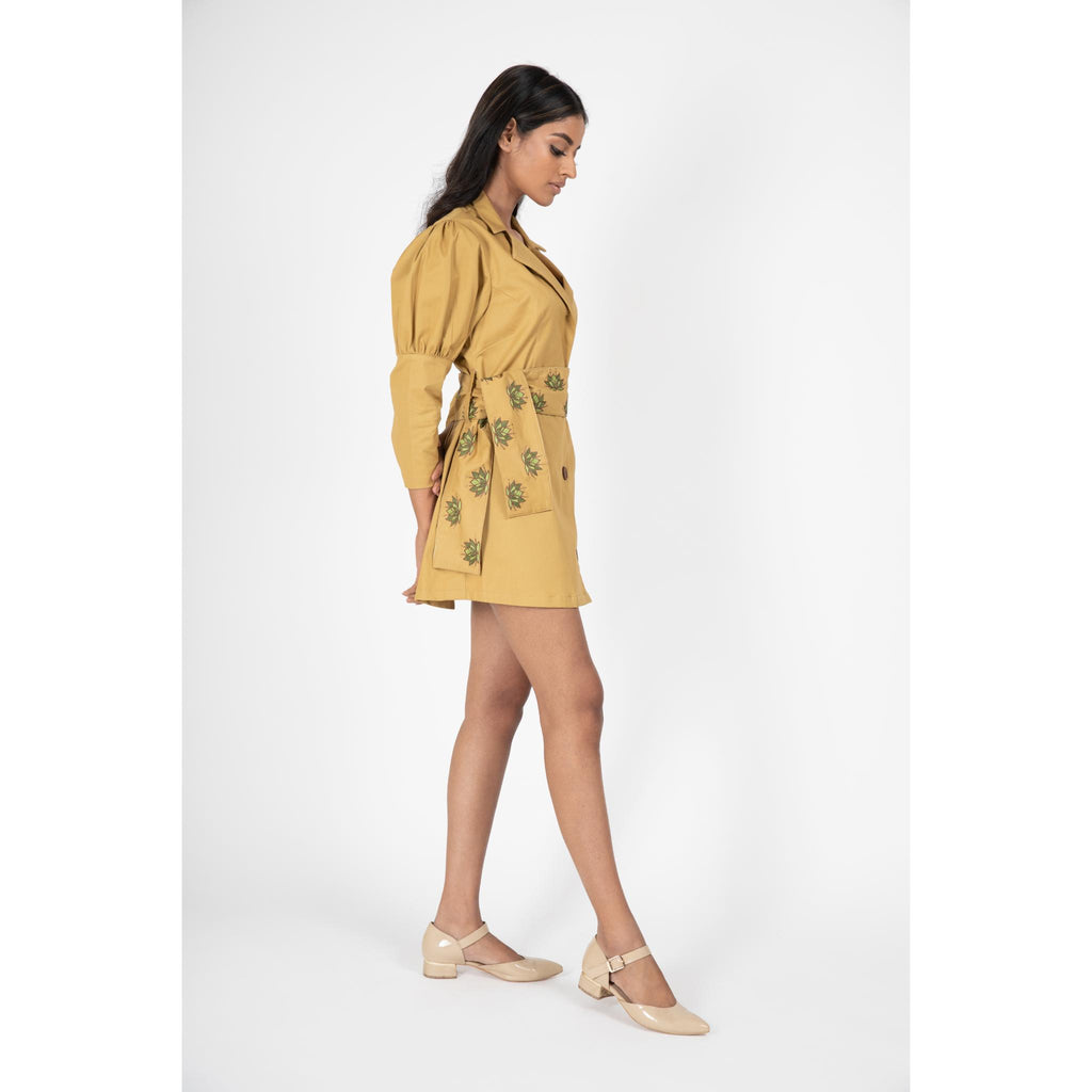 New Born Fawn blazer dress