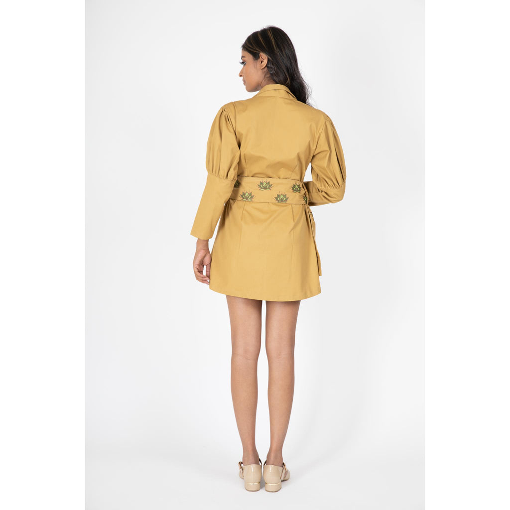 New Born Fawn blazer dress
