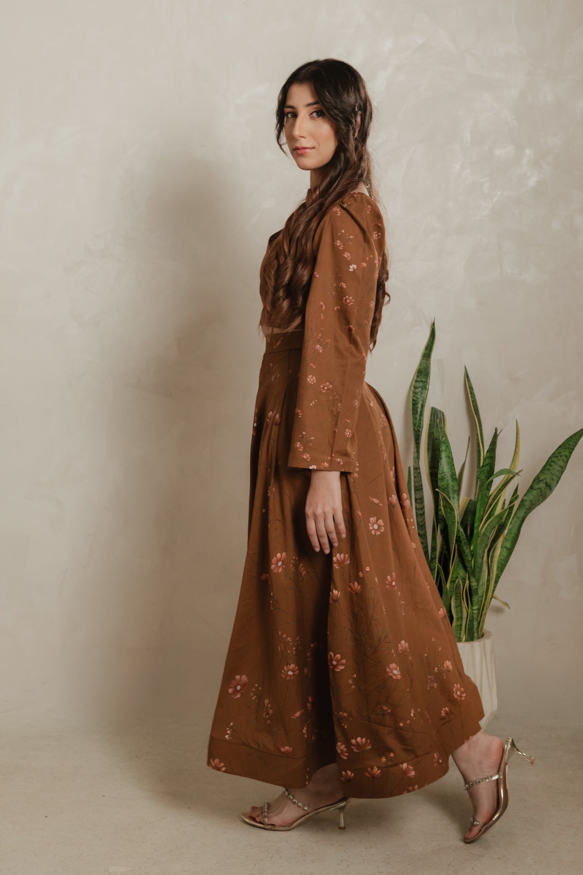 Sthira Cosmos co-ord set, side view