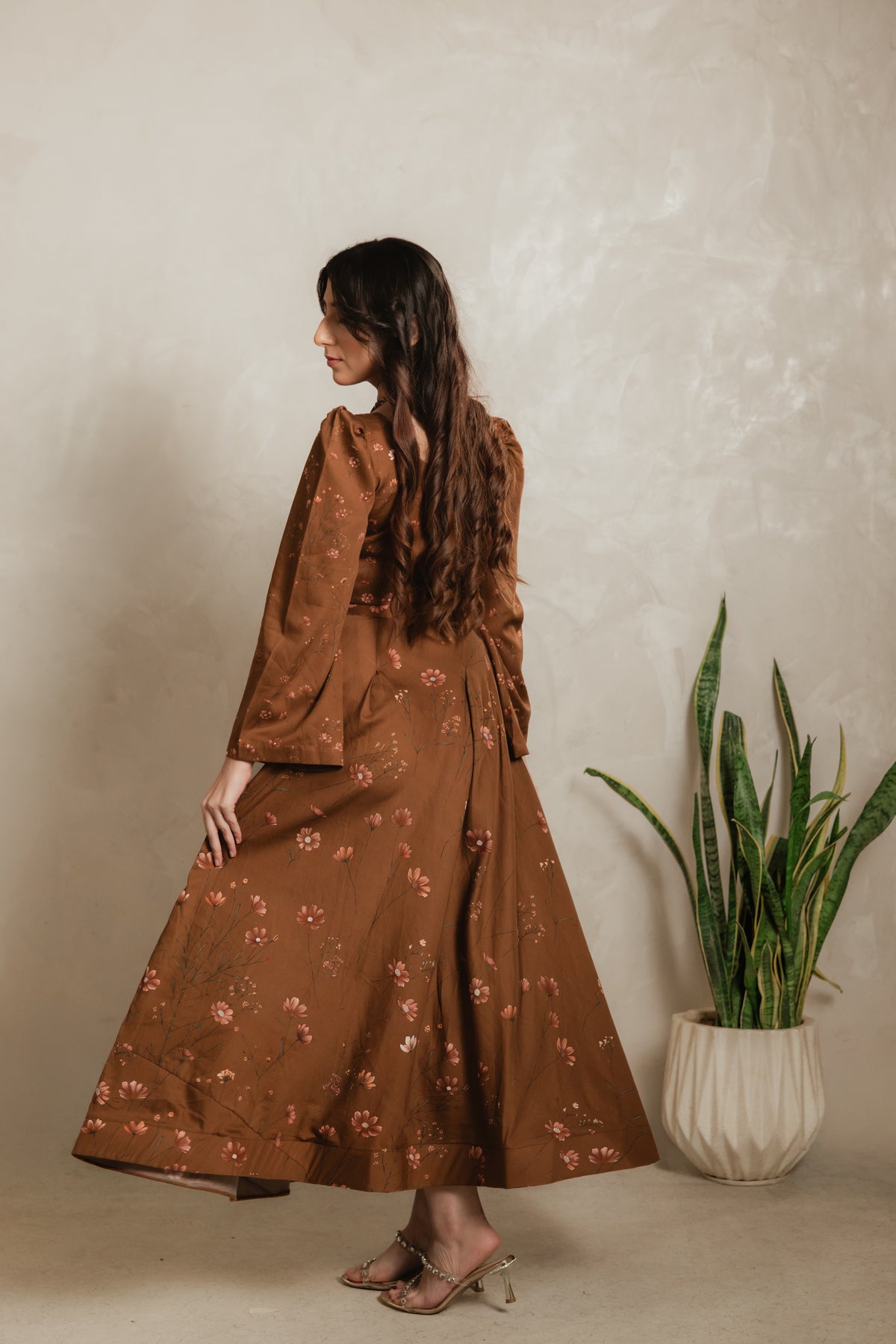 Sthira Cosmos co-ord set, back view