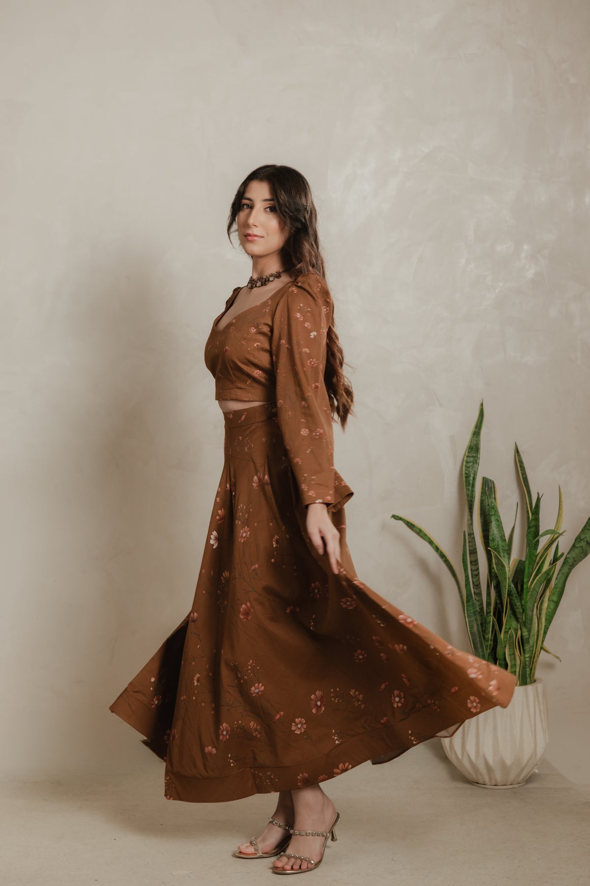 Sthira Cosmos co-ord set, in movement