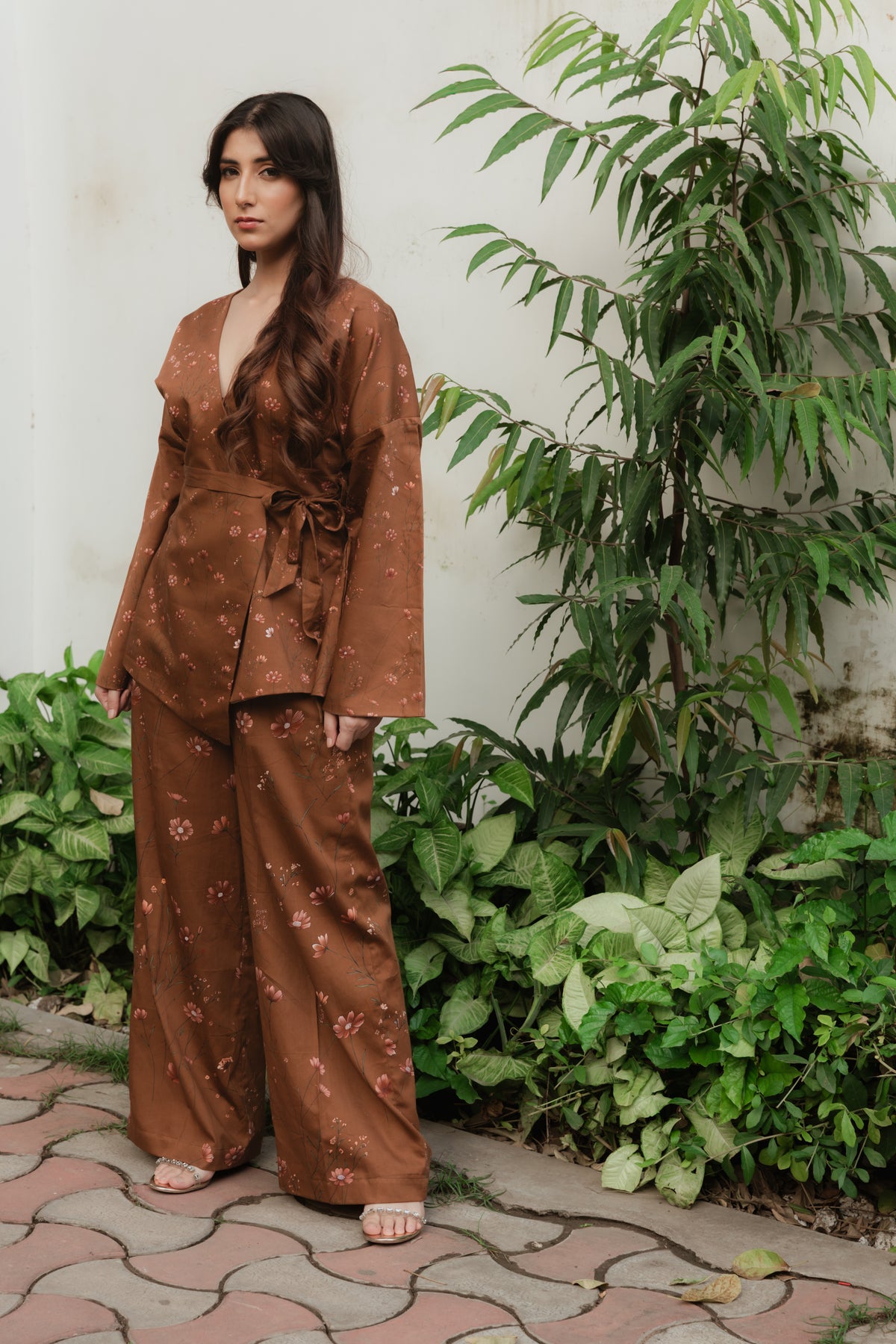 Sthira Camellia Co-ord Set