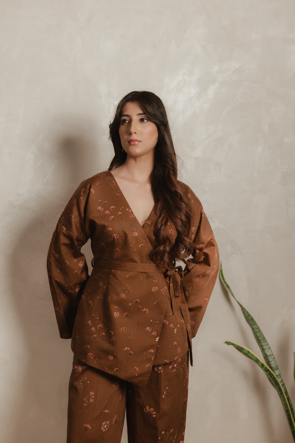 Sthira Camellia Co-ord Set