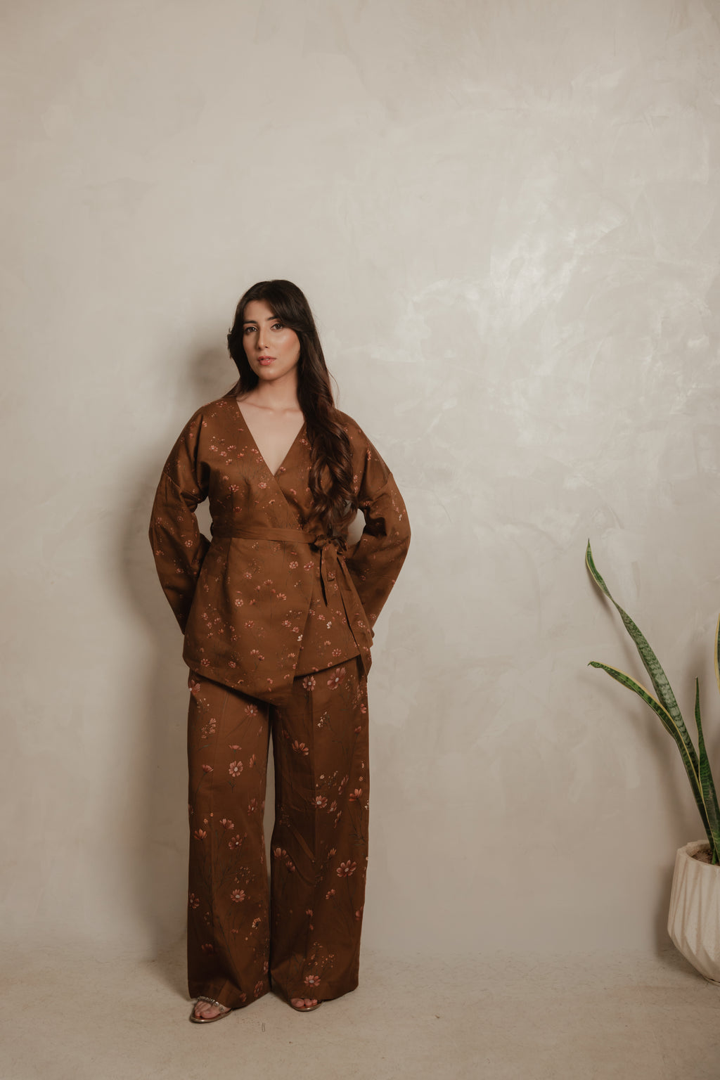 Sthira Camellia Co-ord Set