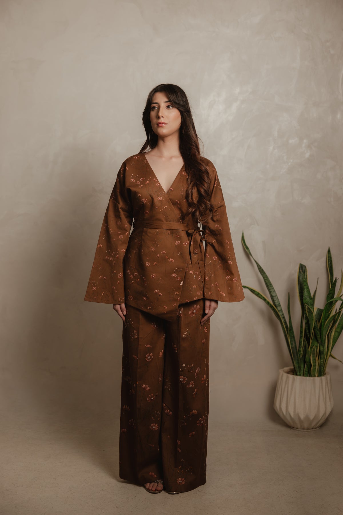 Sthira Camellia Co-ord Set