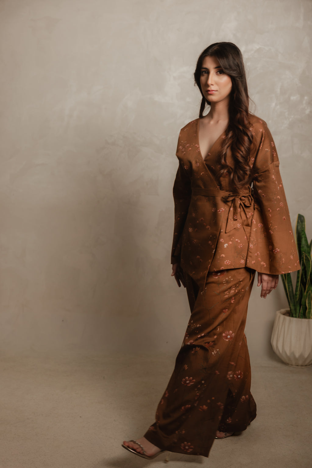 Sthira Camellia Co-ord Set