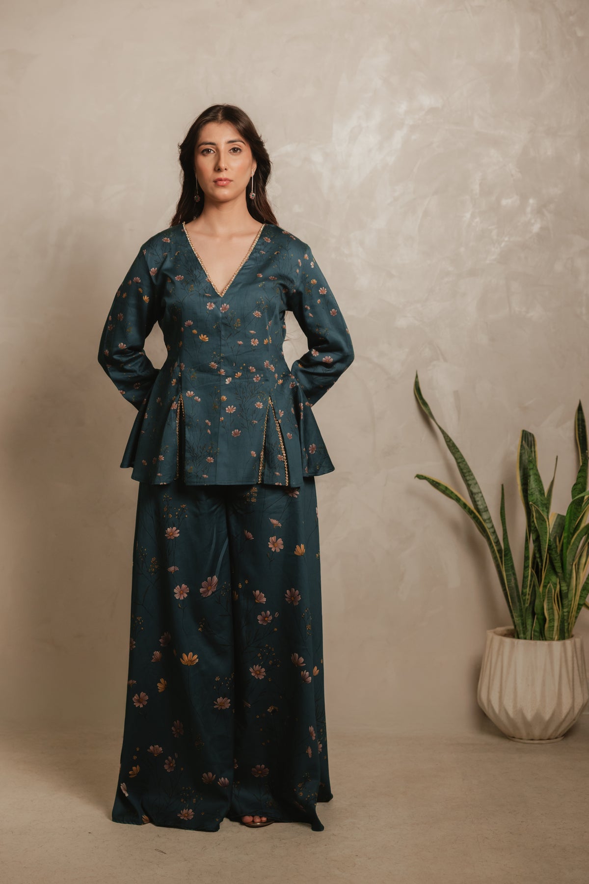 Sthira Hyacinth Co-ord Set