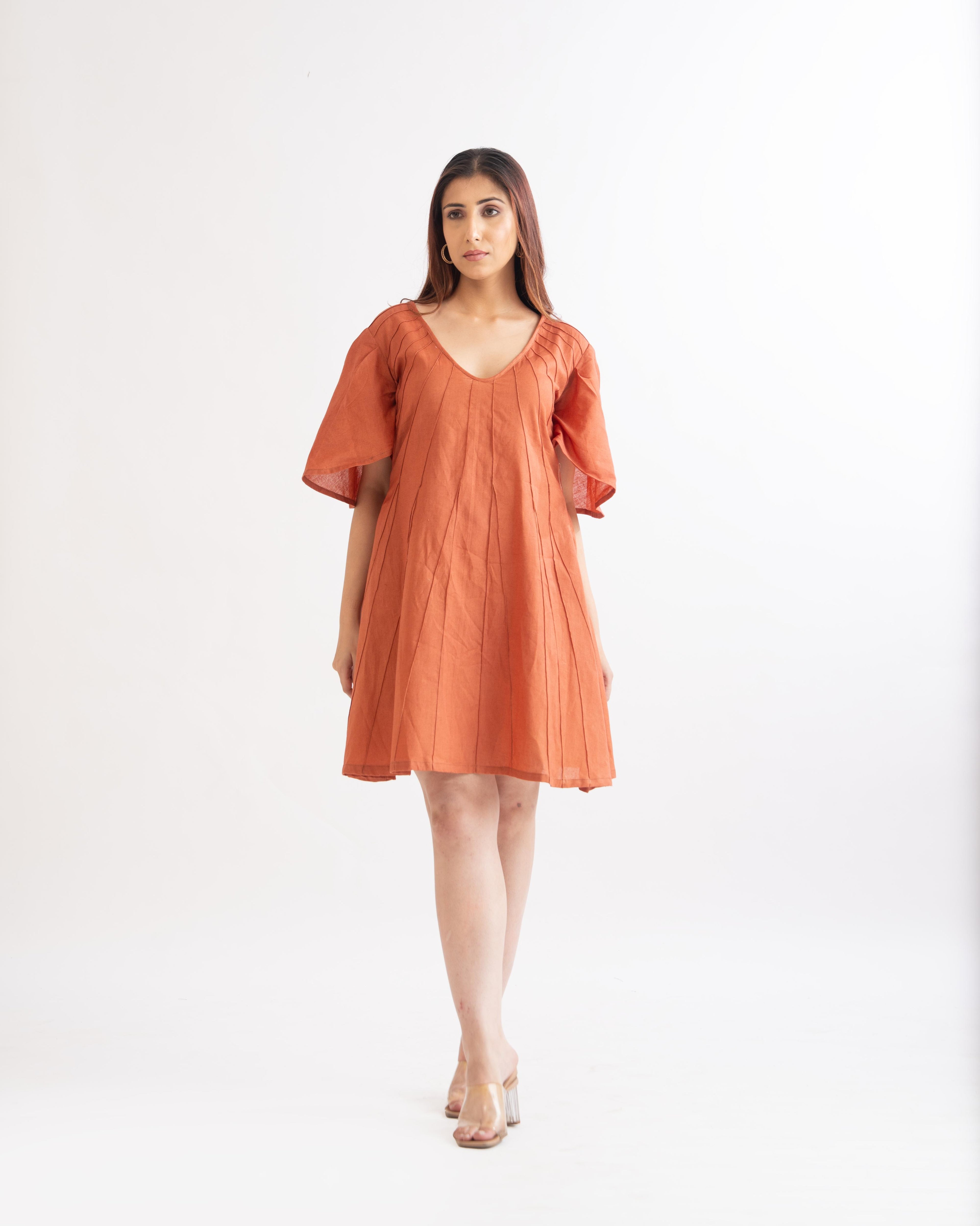 Agni Sway Linen Dress