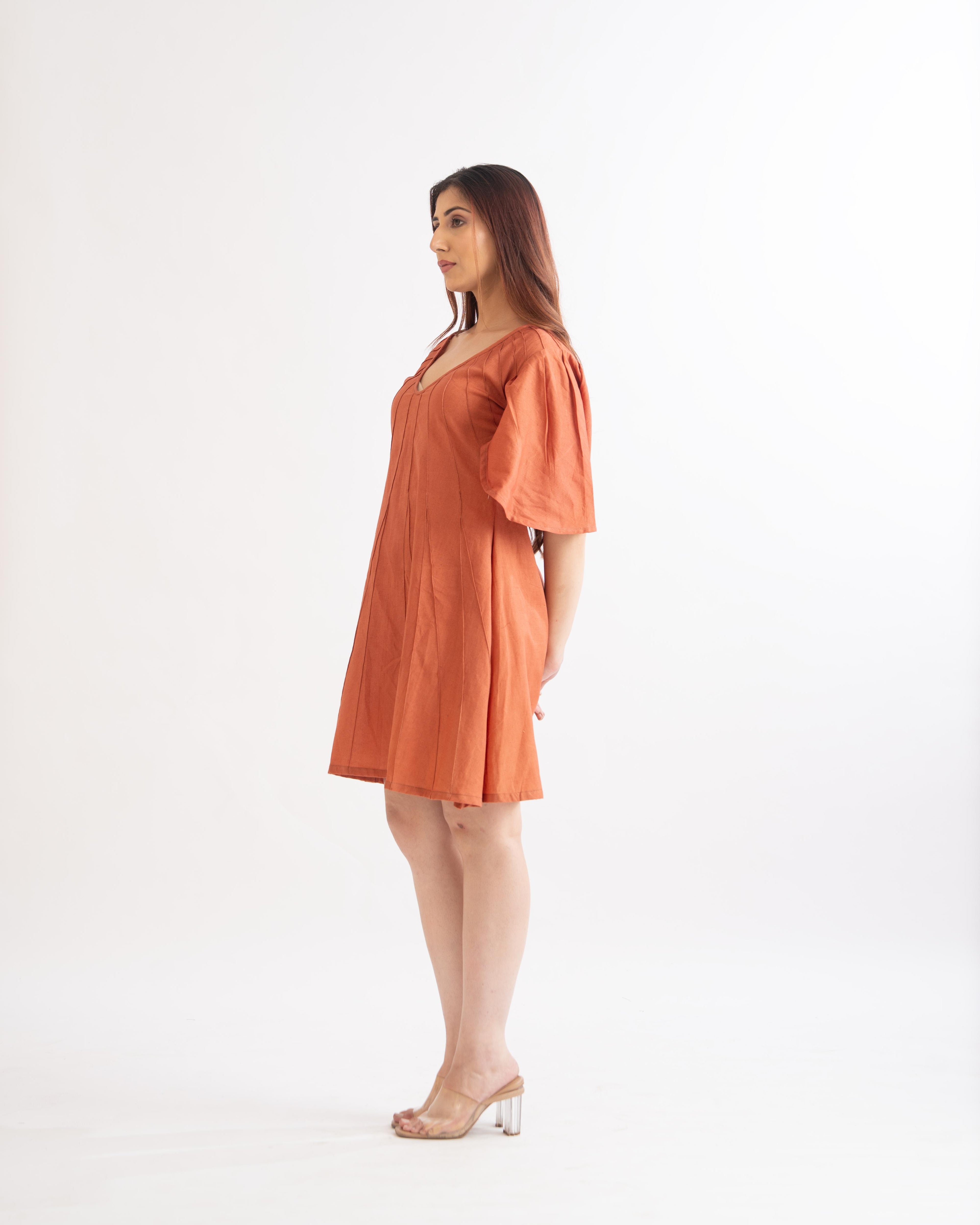 Agni Sway Linen Dress