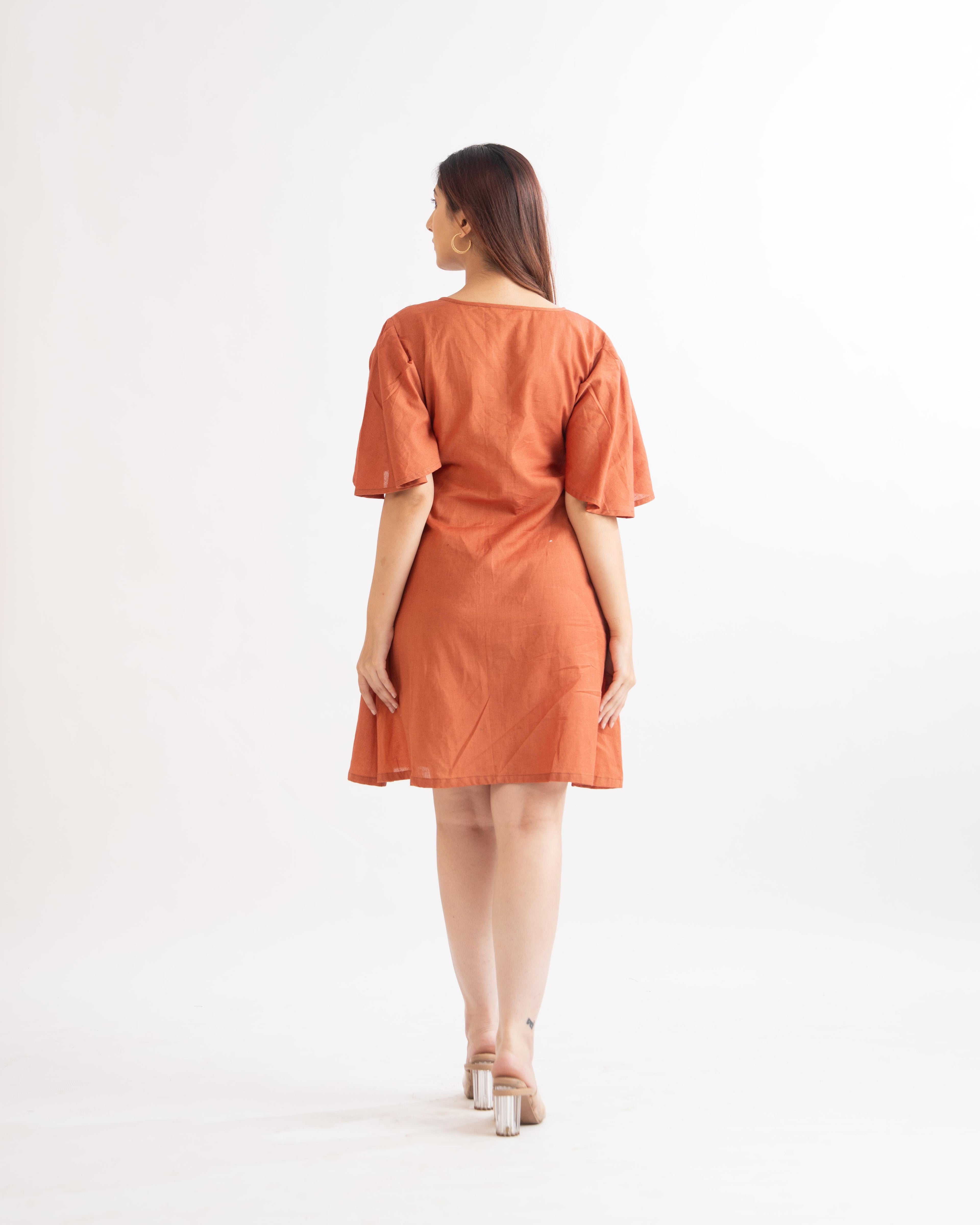 Agni Sway Linen Dress
