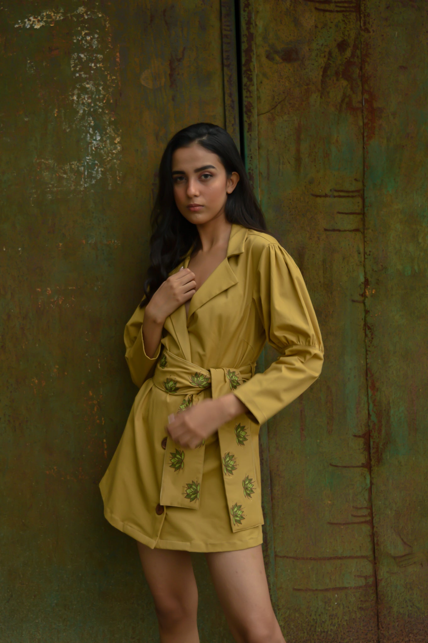 New Born Fawn blazer dress