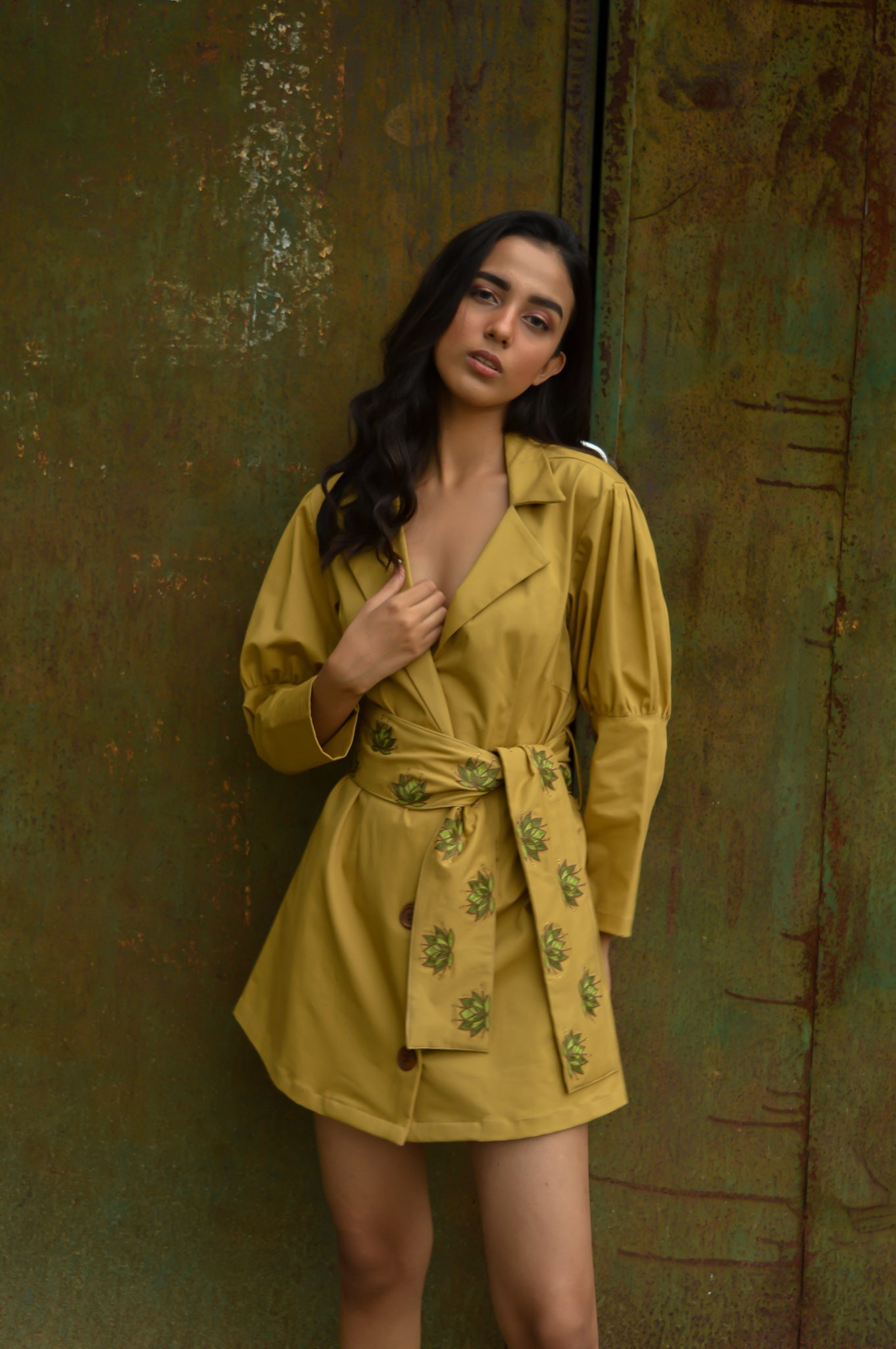 New Born Fawn blazer dress