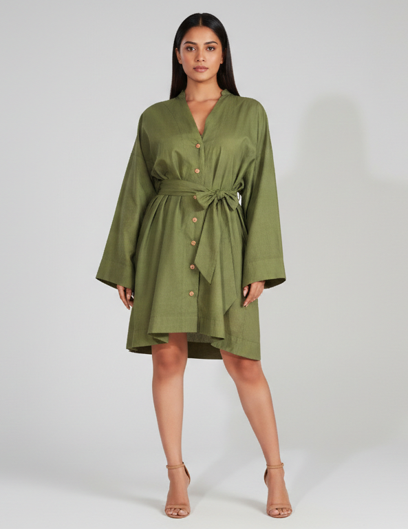 knee length dresses for ladies My Bodhi Cover-Up Shirt Dress