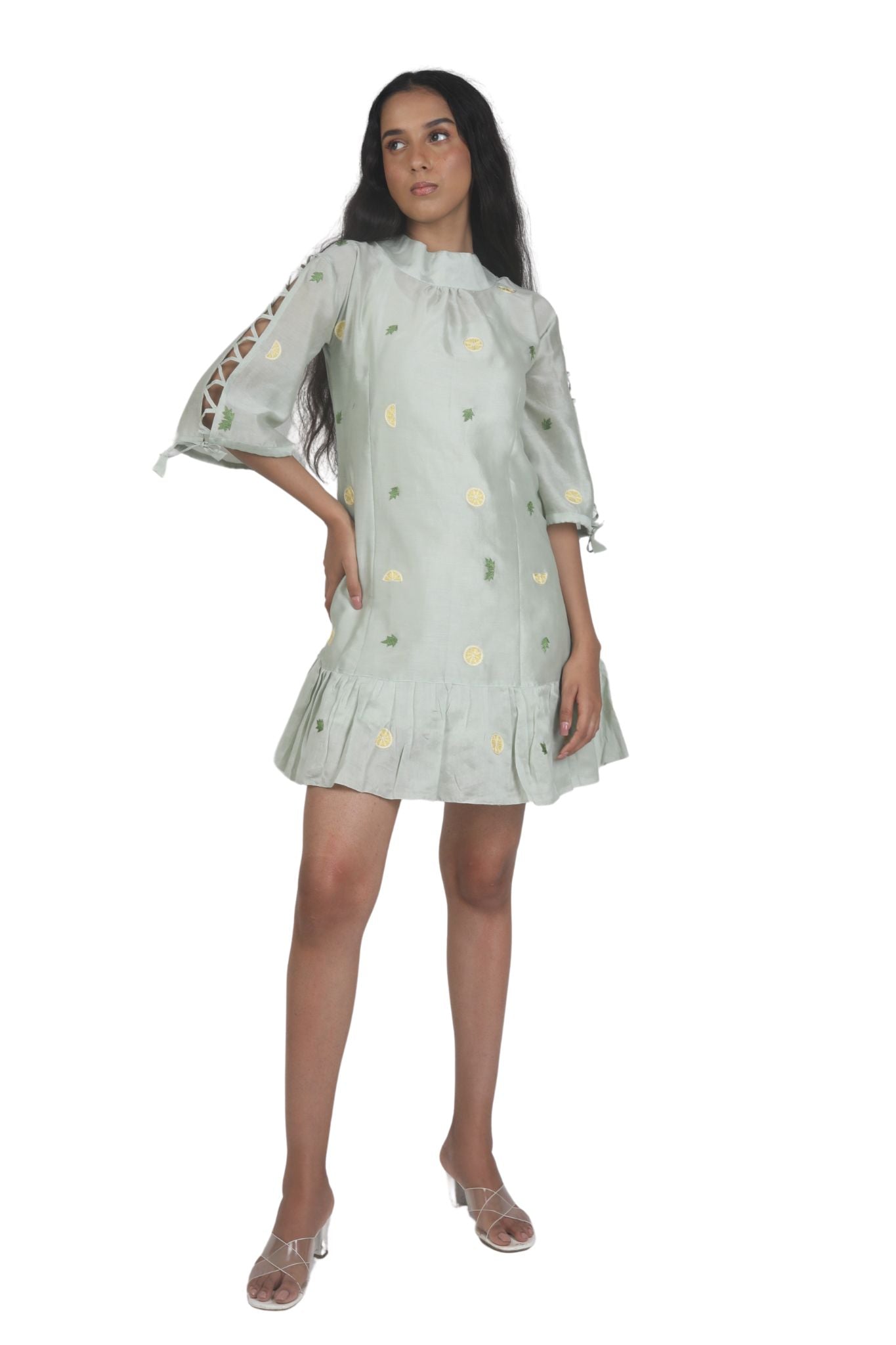 Sun-Kissed Citrus Dress