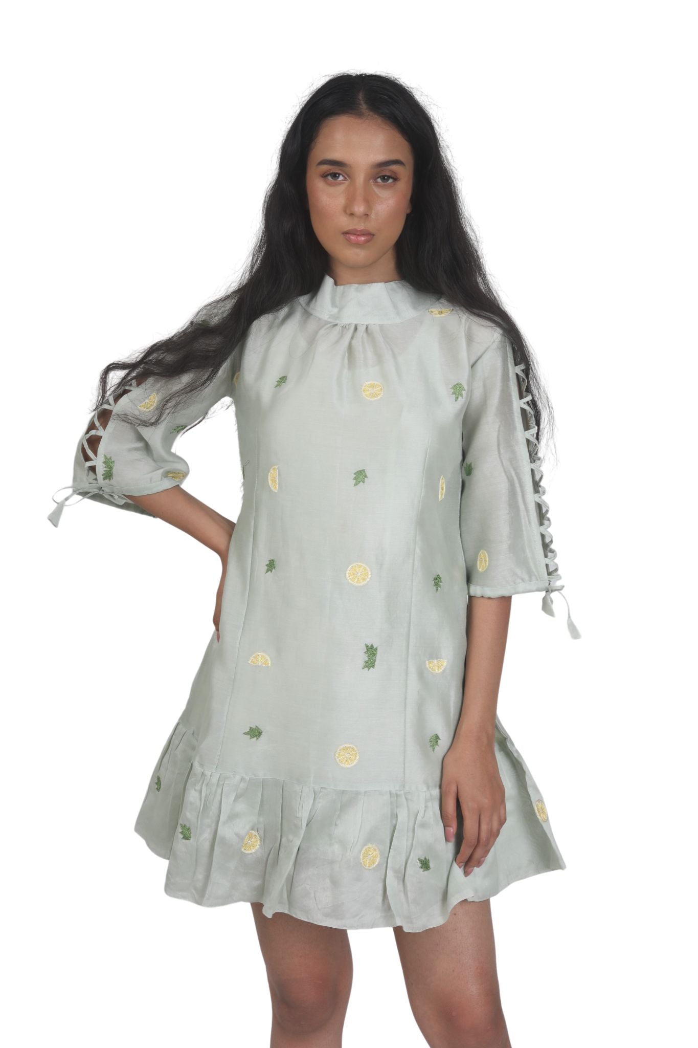 Sun-Kissed Citrus Dress