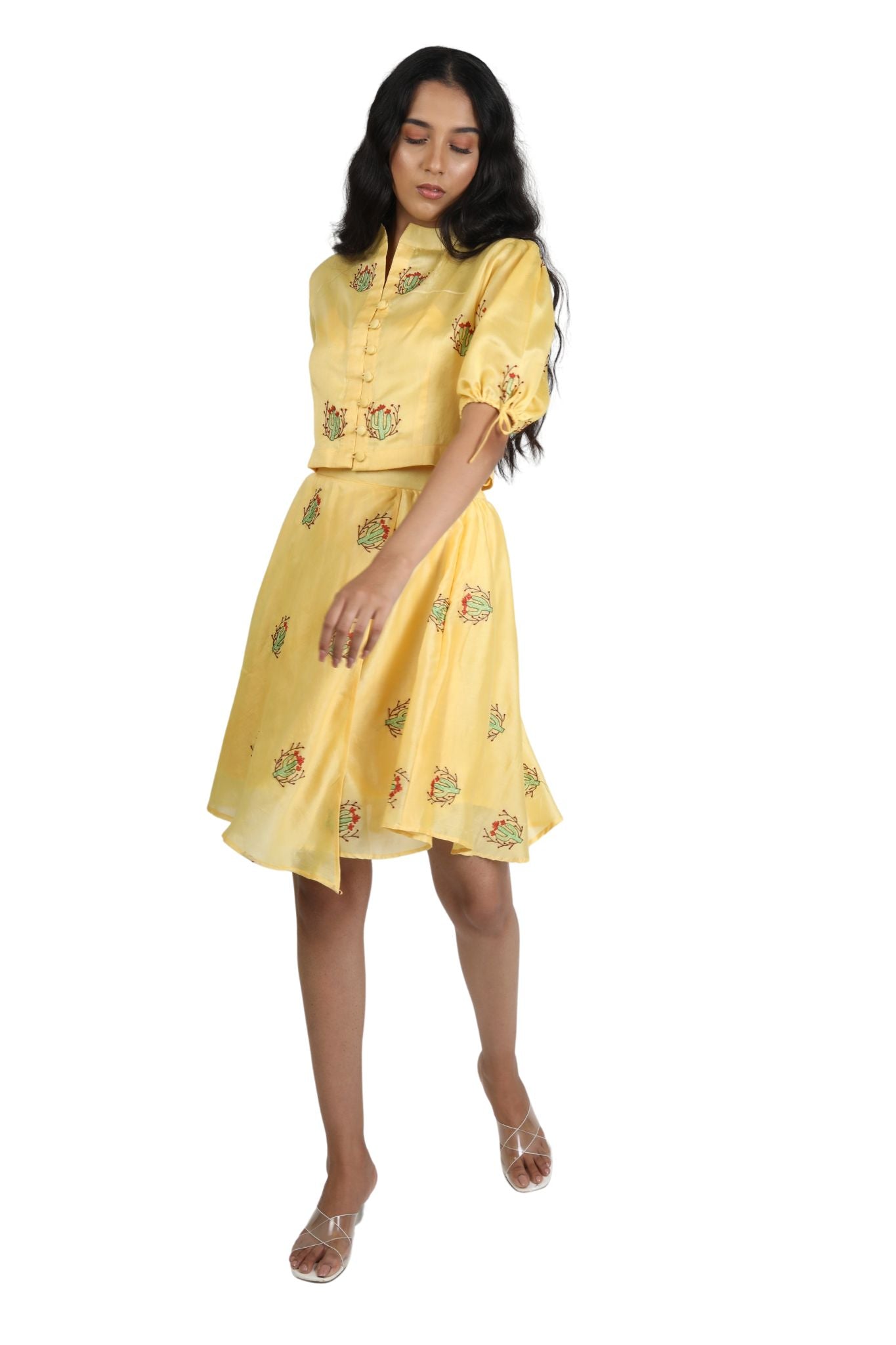 prickly pear top and skirt