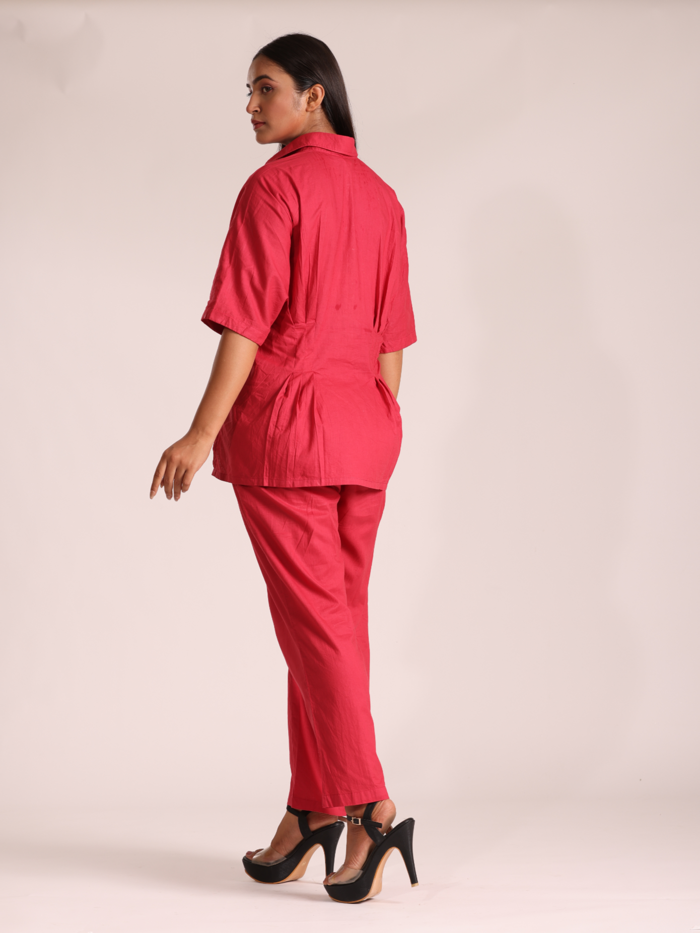 Carmine co-ord set